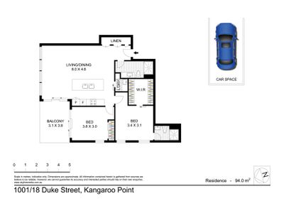 1001 / 18 Duke Street, Kangaroo Point